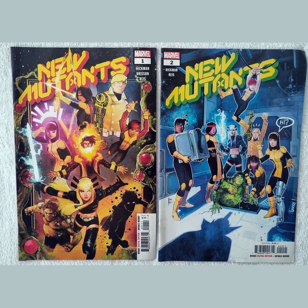 New Mutants Issues 1 2 - NM