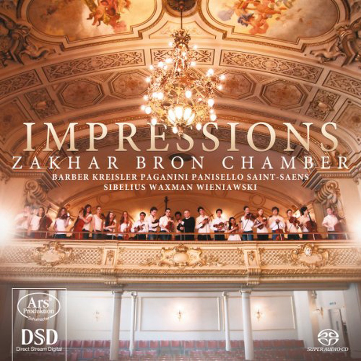 Zakhar Bron Chamber - Impressions - Works by SibeliusSaint-SansWaxmanBarberet al CD