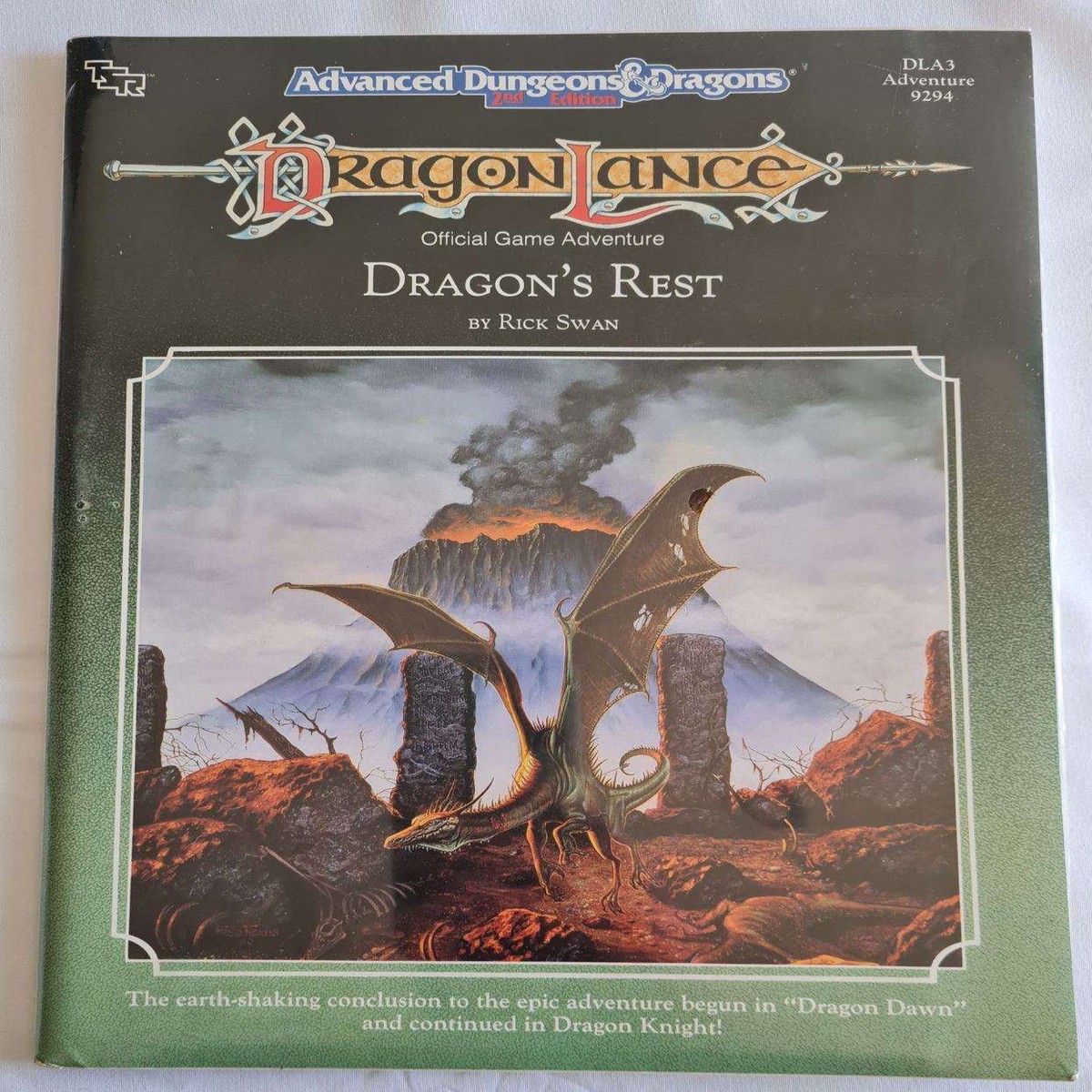 Advanced Dungeons and Dragons - Dragonlance - Dragons Rest (DLA3 9294) Sealed