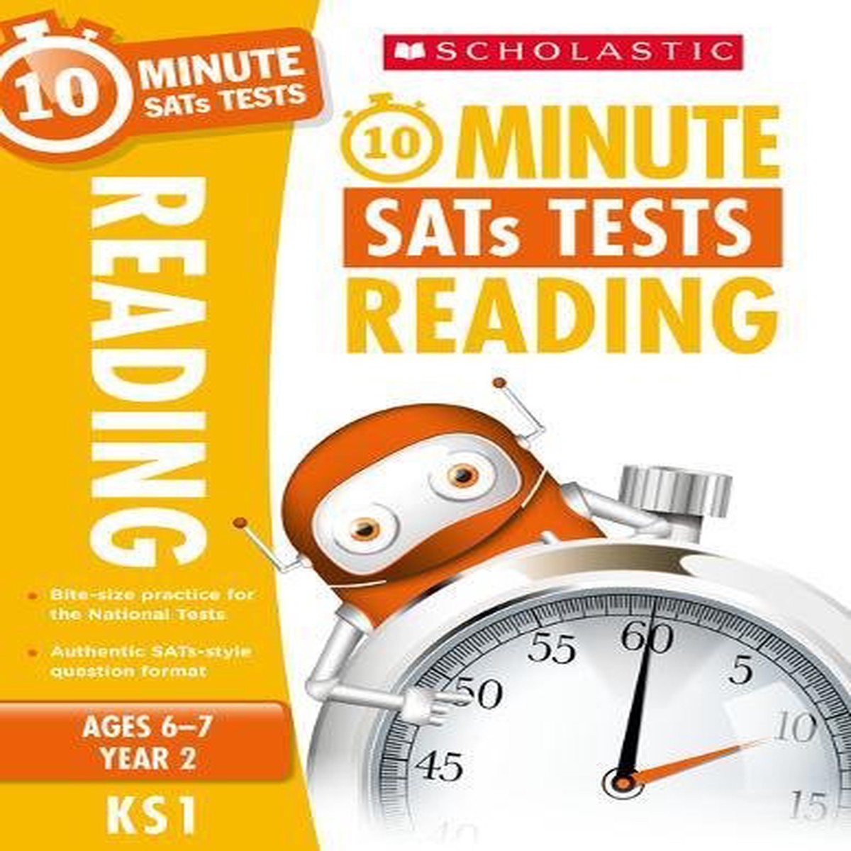 10-Minute Tests for Reading - Year 2 (Ages 6-7) Quick tests to help you identify catch-up areas (10 Minute SATs Tests)