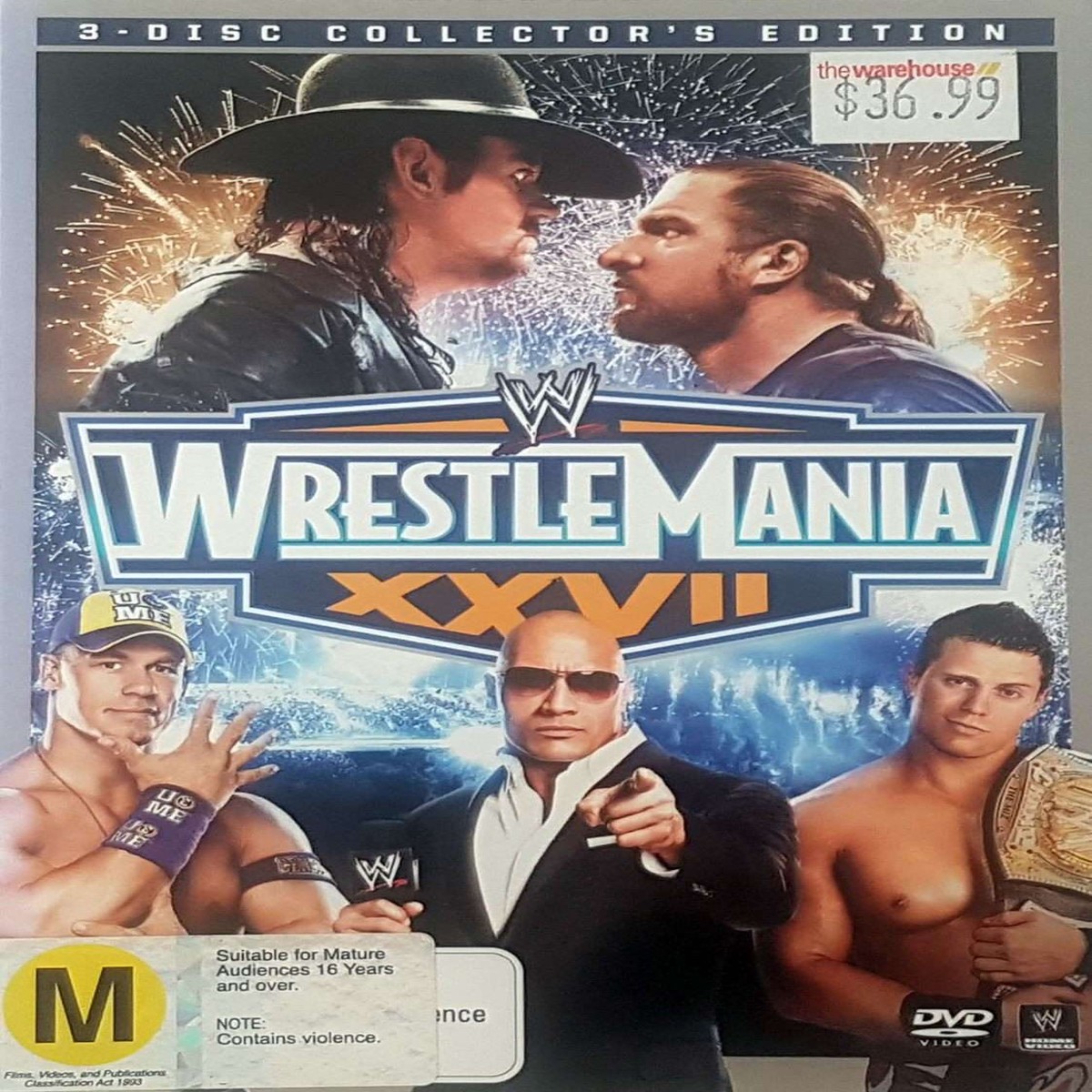 WWE Wrestlemania 27 2011 (XXVII) (DVD)