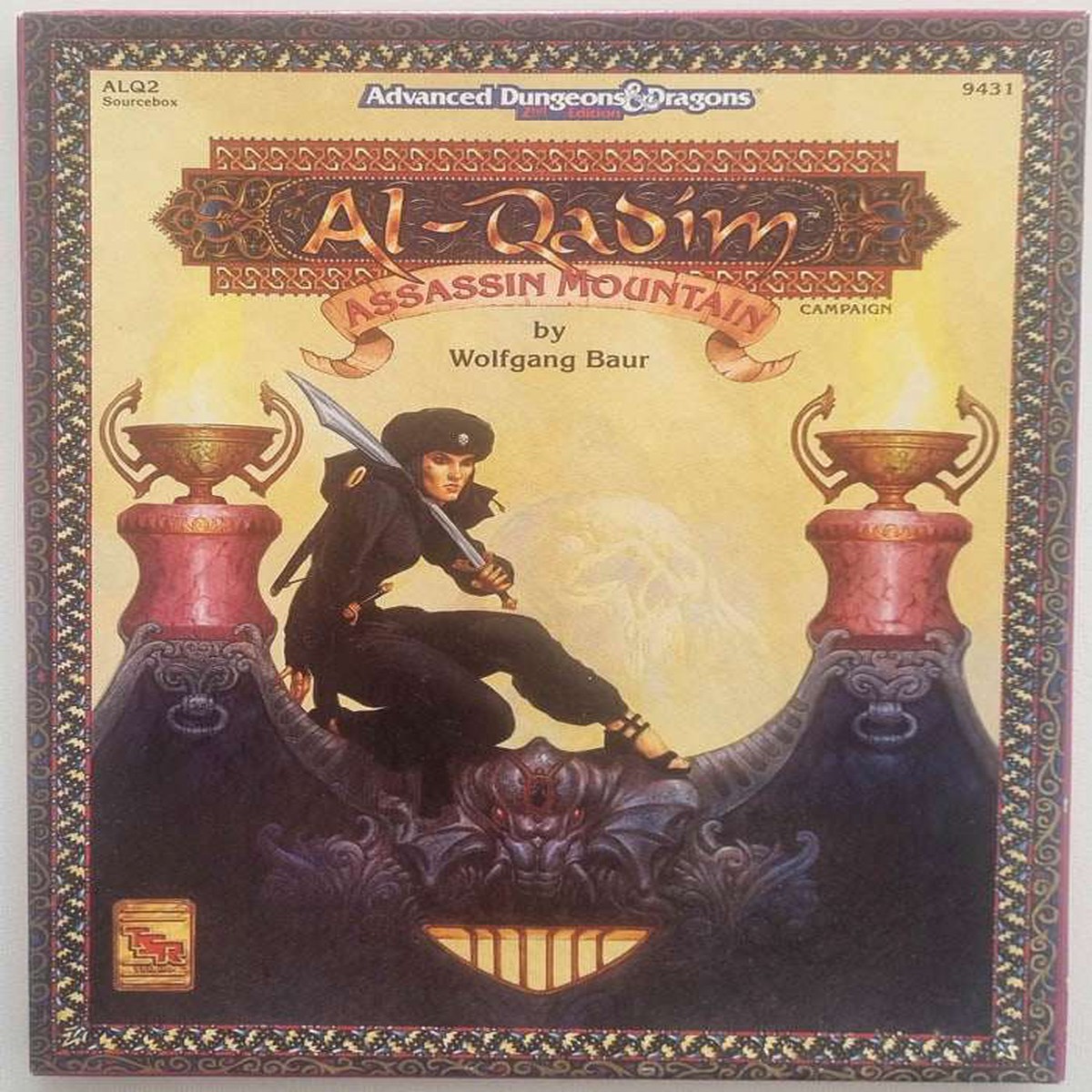 Advanced Dungeons and Dragons Al-Qadim Assassin Mountain