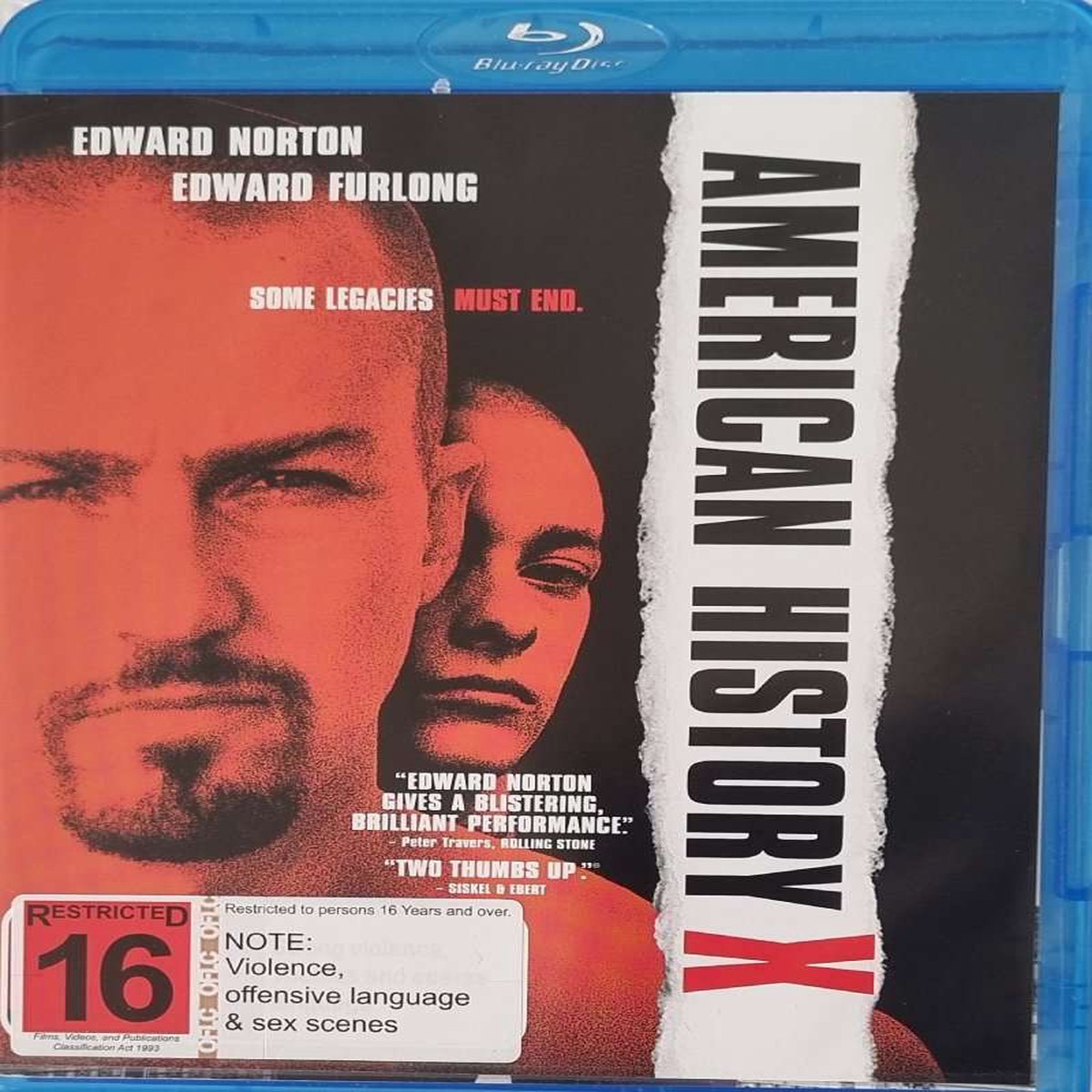 American History X - 1998 (Blu Ray)