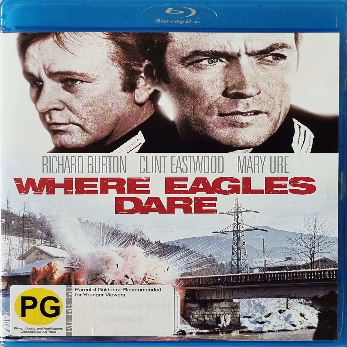 Where Eagles Dare - 1968 (Blu Ray)