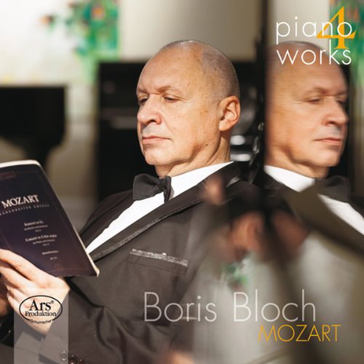 Bloch Boris - Wolfgang Amadeus Mozart Piano Works K 396 332 400 280 547a 475 CD