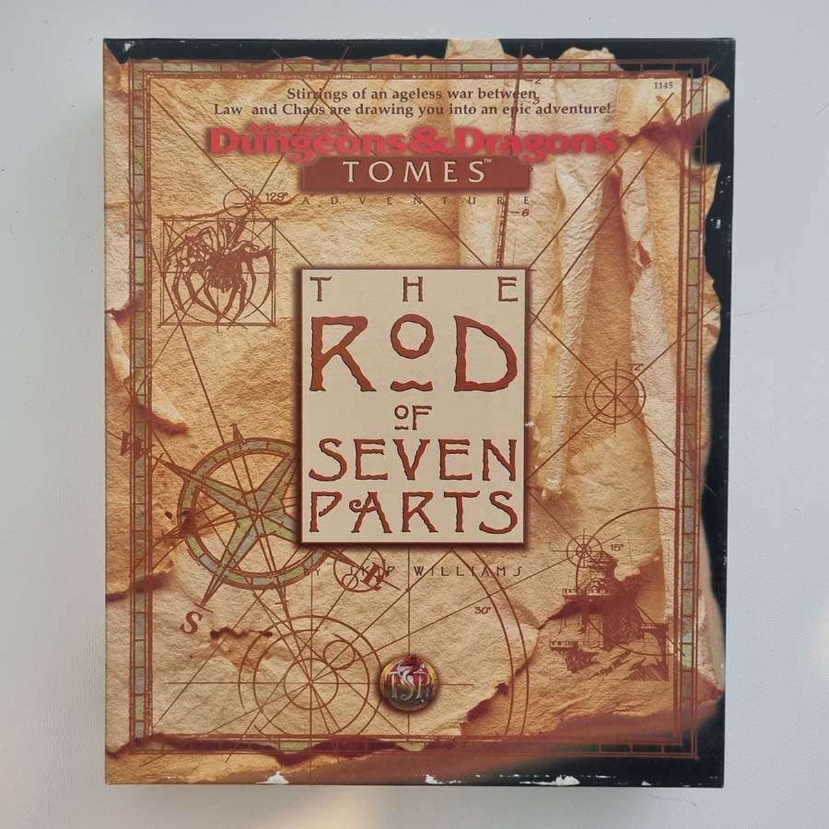 Advanced Dungeons and Dragons Tomes - The Rod of Seven Parts