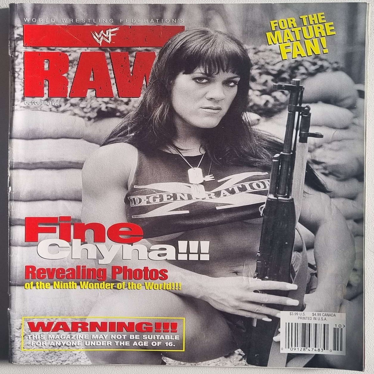 WWF Raw Magazine - October 1998