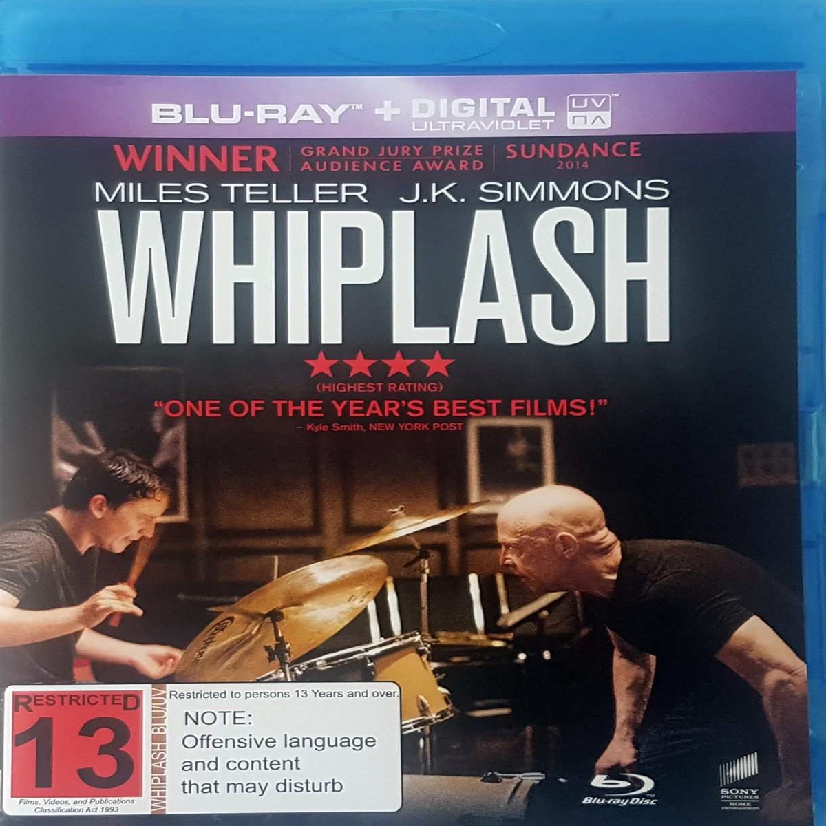 Whiplash - 2014 (Blu Ray)