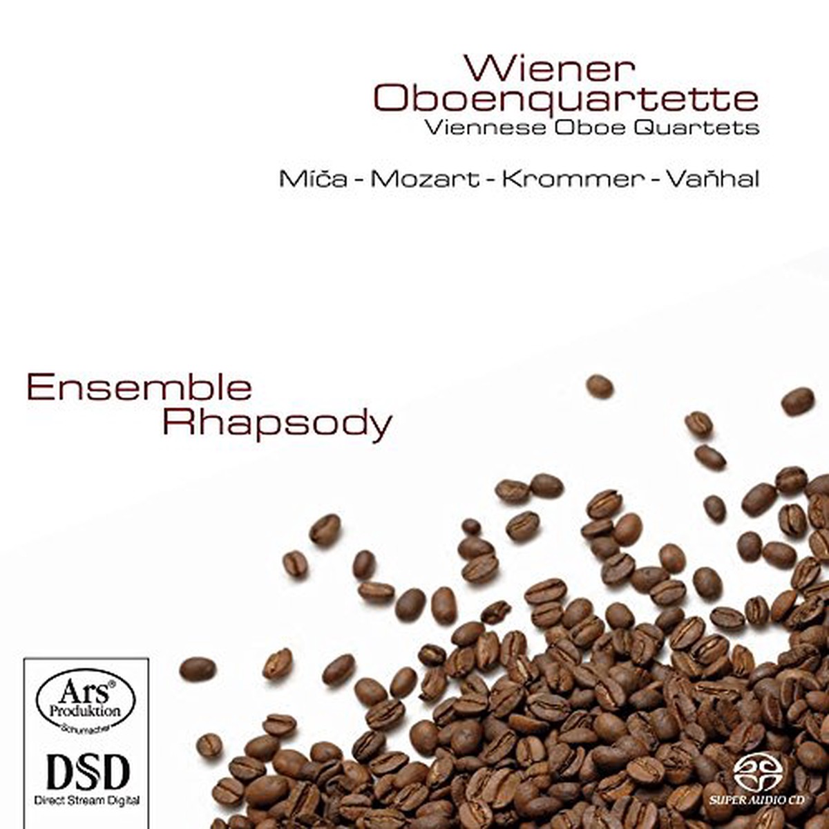 Ensemble Rhapsody - Viennese Oboe Quartets CD