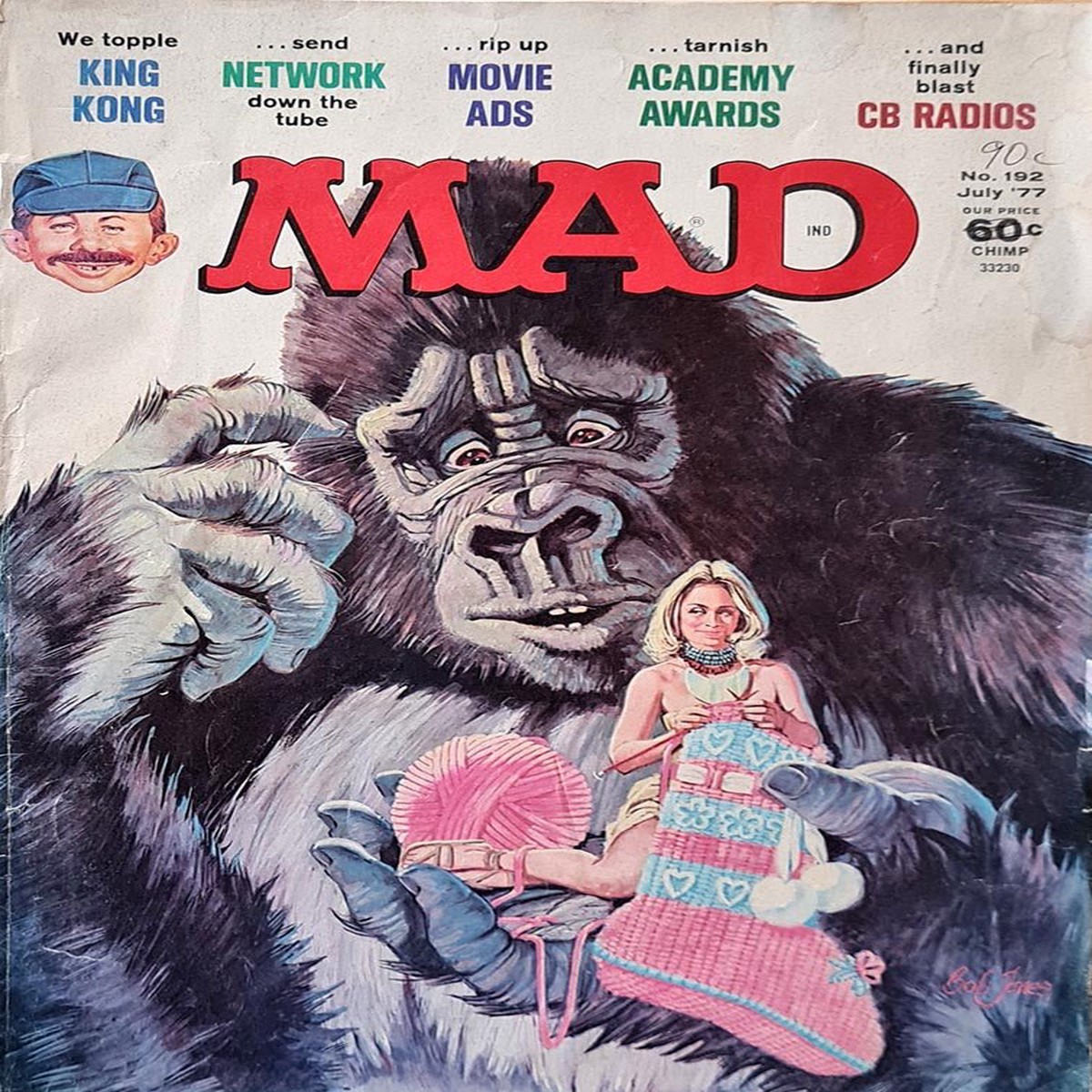 MAD Magazine (US Edition) No 192 July 1977