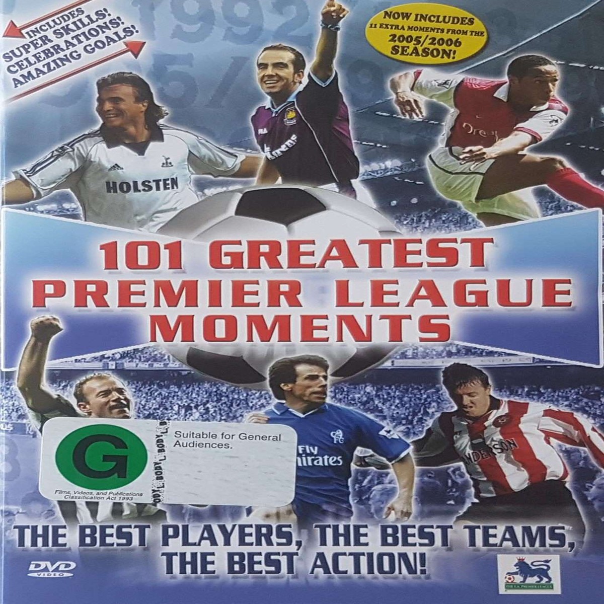 101 Greatest Premier League Moments (DVD)