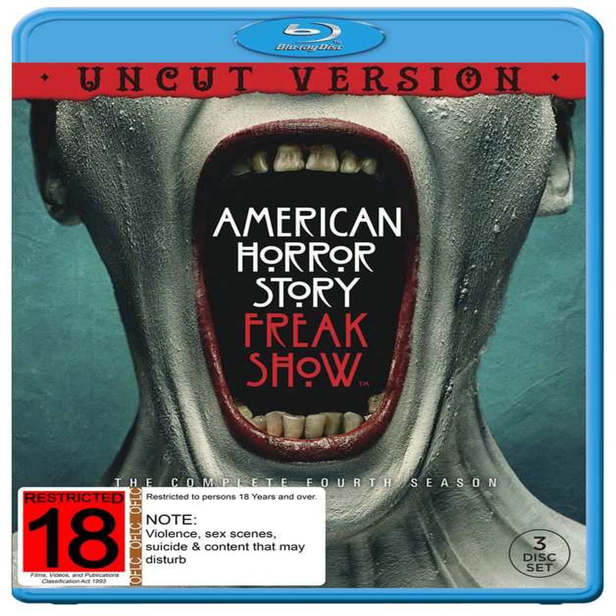 American Horror Story Freak Show - Season Four (Blu Ray)