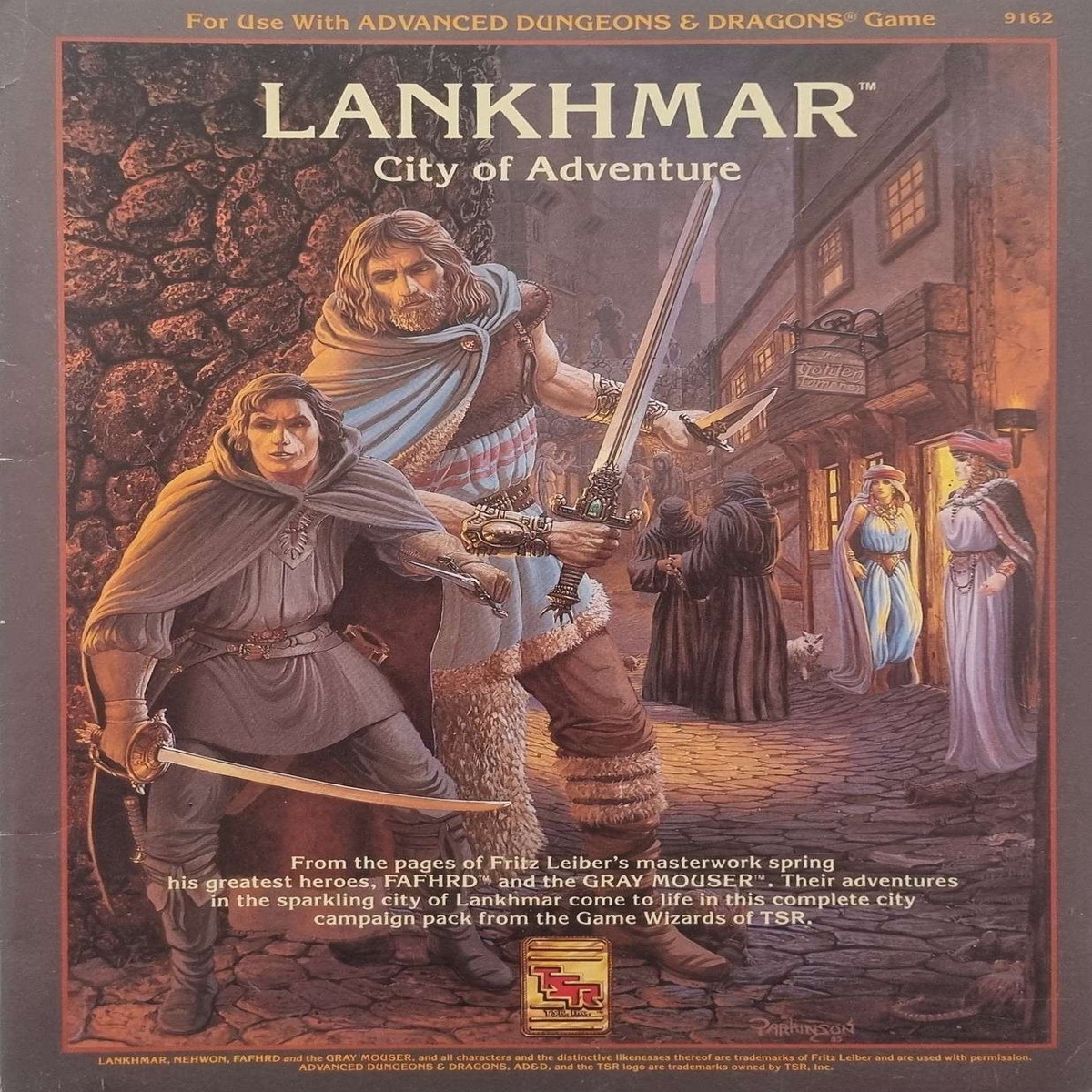 Advanced Dungeons Dragons Module - Lankhmar City of Adventure