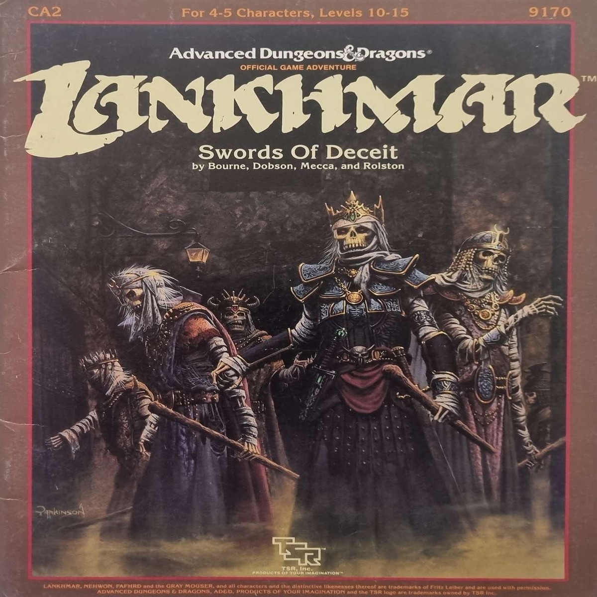 Advanced Dungeons Dragons Module - Swords of Deceit