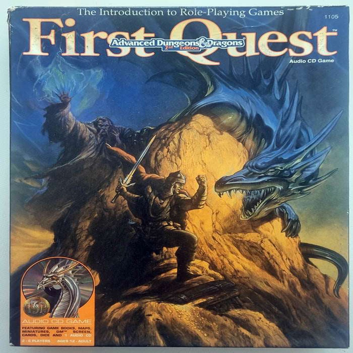 Advanced Dungeons and Dragons First Quest Audio CD Game