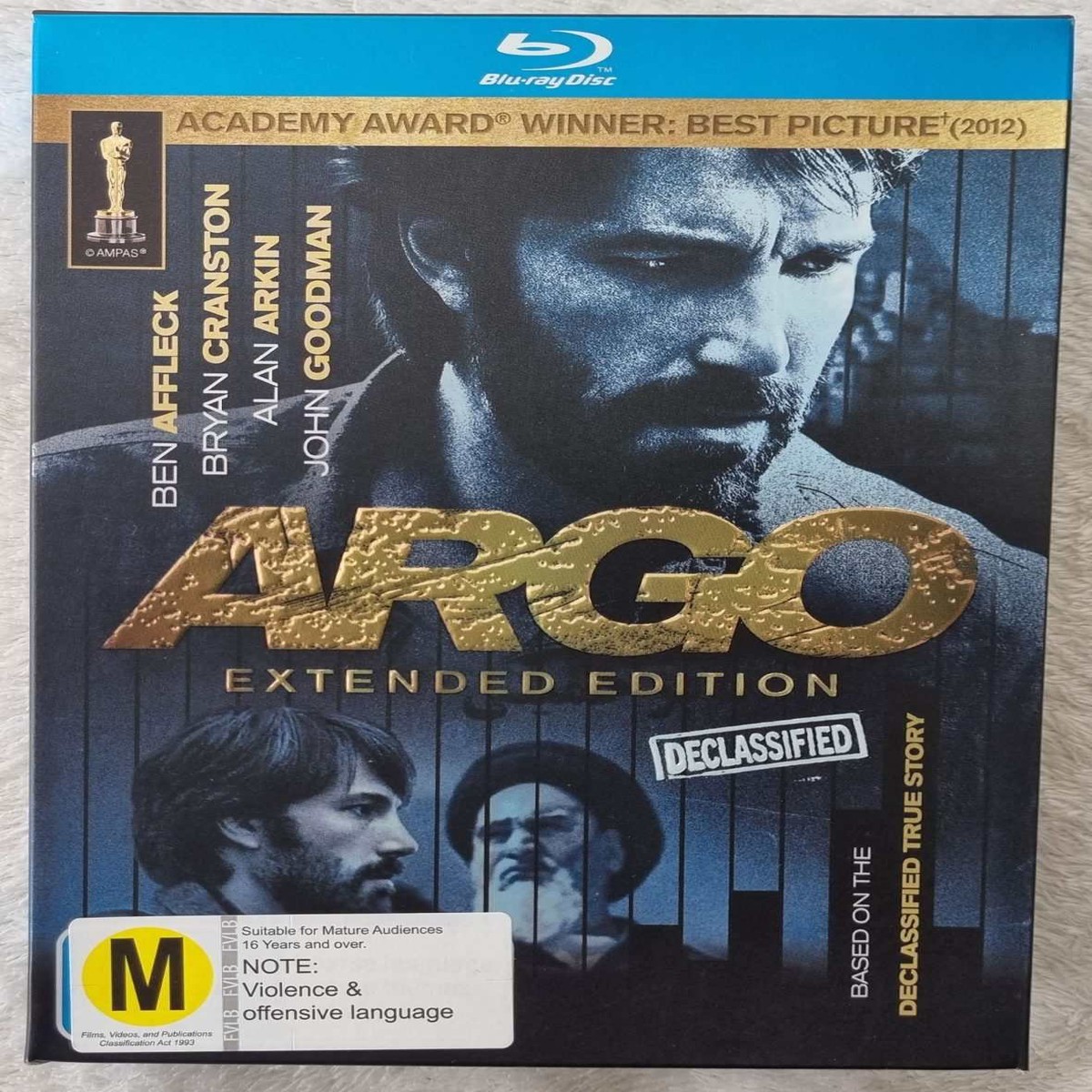 Argo Extended Edition 2 Disc Boxed Set - 2012 (Blu Ray)