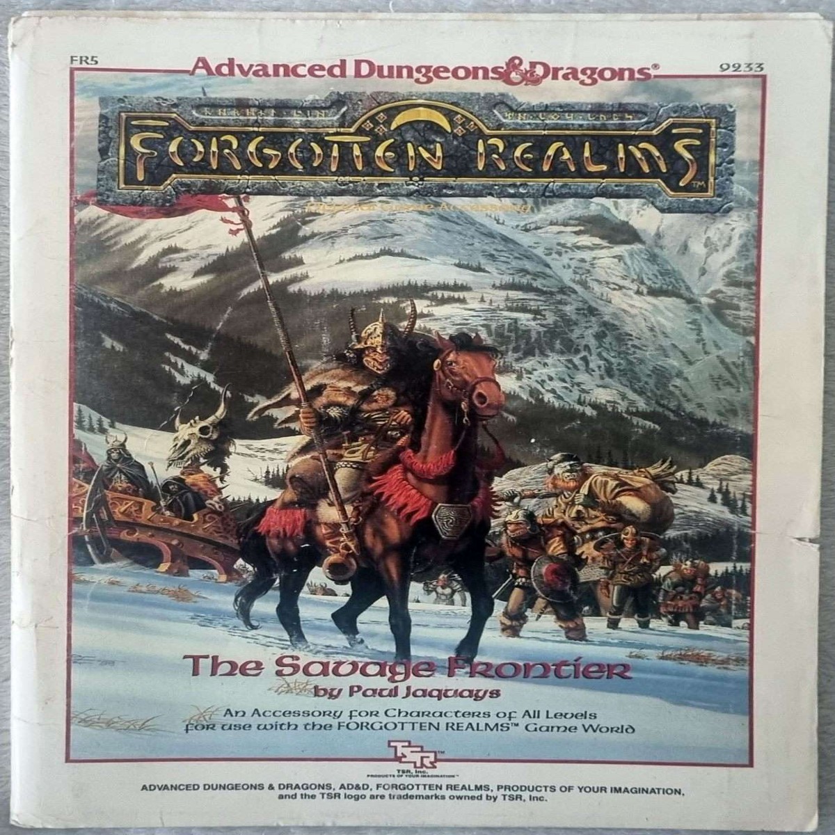 ADD - Forgotten Realms - The Savage Frontier (FR5 9233)