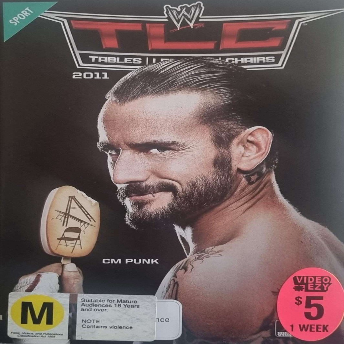 WWE TLC Tables Ladders and Chairs 2011 (EX RENTAL) (DVD)