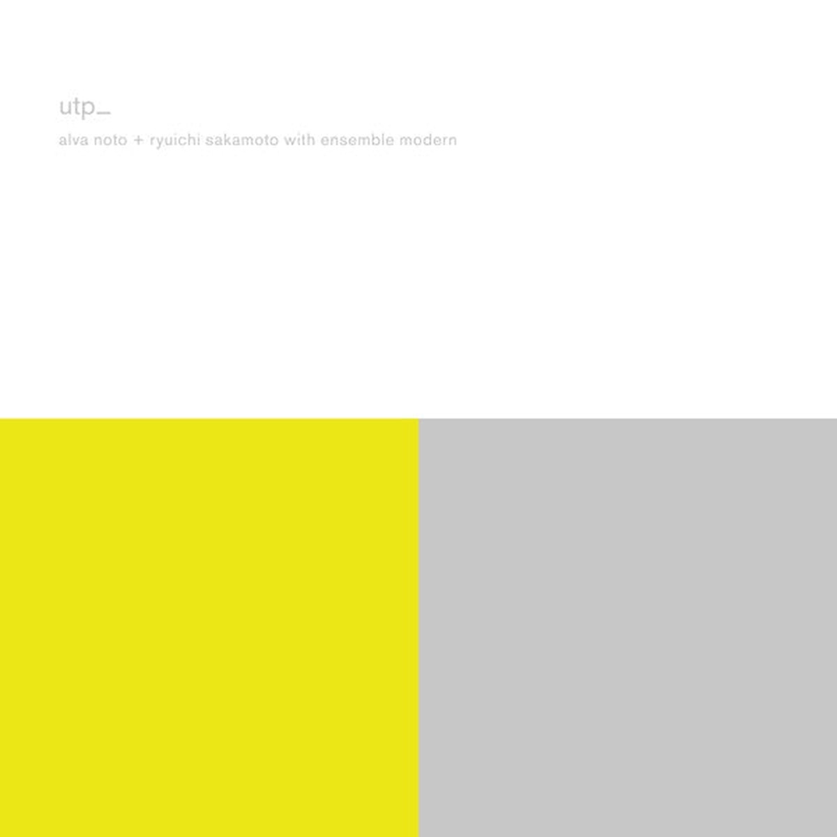 Alva Noto Ryuichi Sakamoto - Utp (Remastered) 2LP