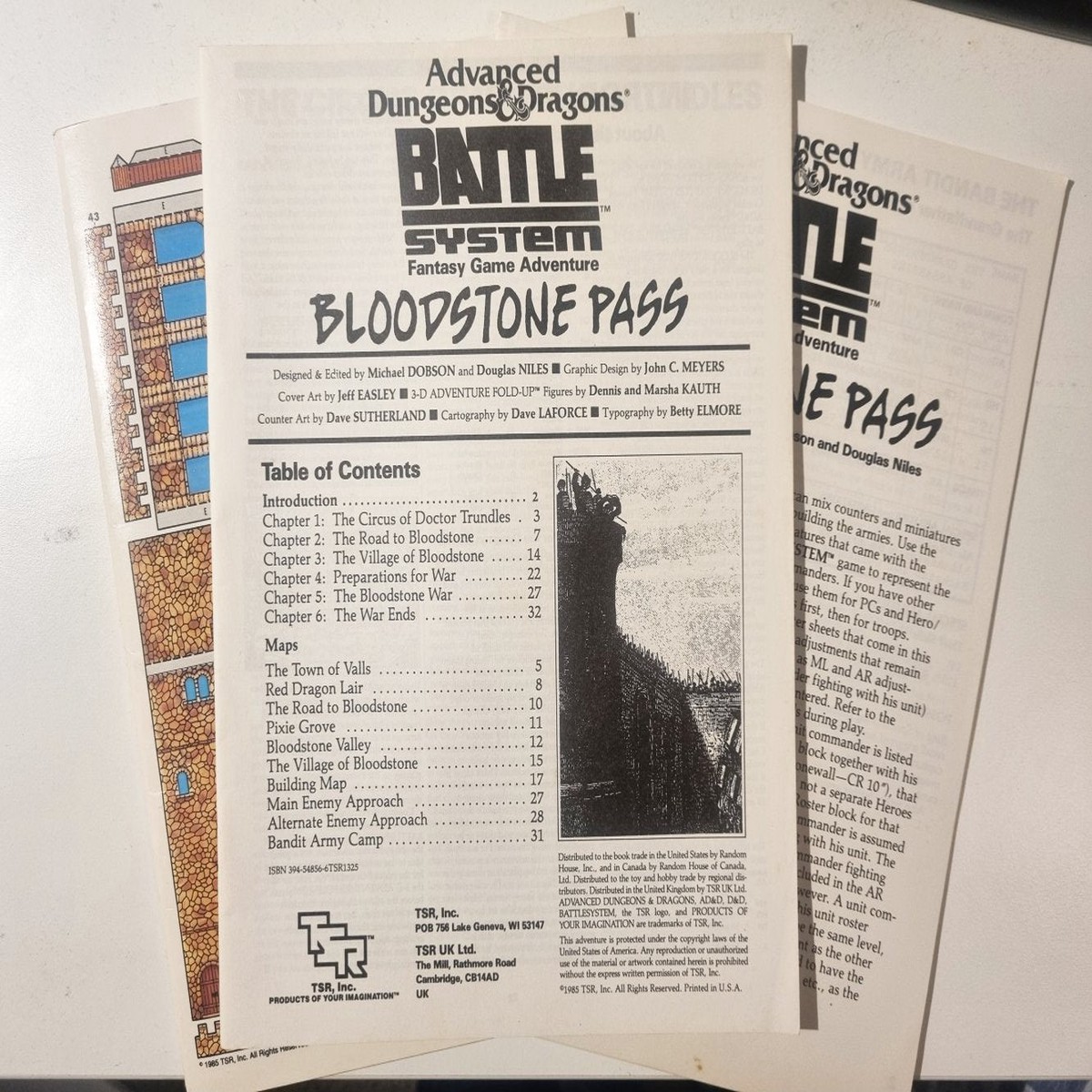 ADD Bloodstone Pass Battle System H1 Unpunched
