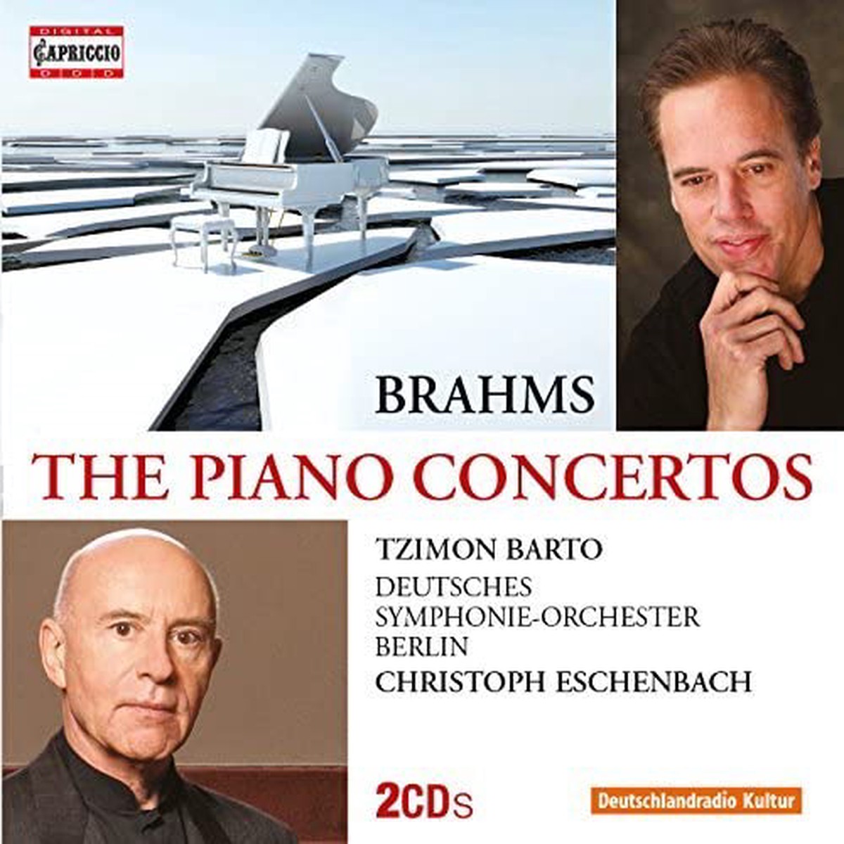 Bartodeutsches So Berlin - Brahms The Piano Concertos Tzimon Barto Christoph Eschenbach Capriccio C5210 CD