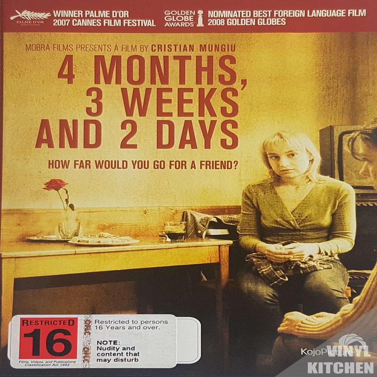 4 Months 3 Weeks and 2 Days - 2007 (DVD)