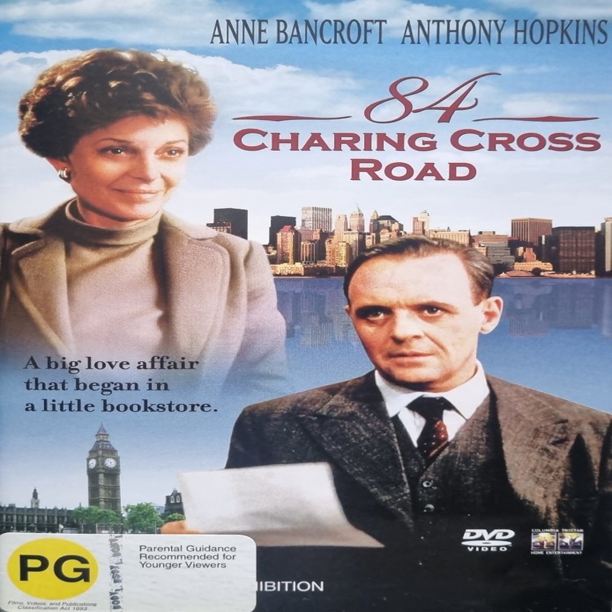 84 Charing Cross Road - 1987 (DVD)
