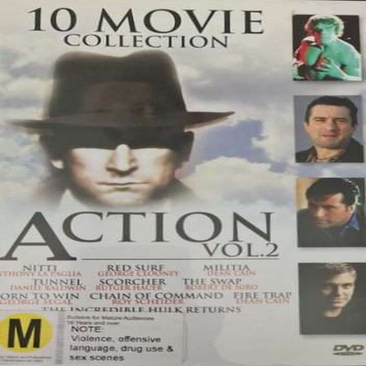 10 Movie Collection (Action Volume 2) 4 Disc Set (DVD)