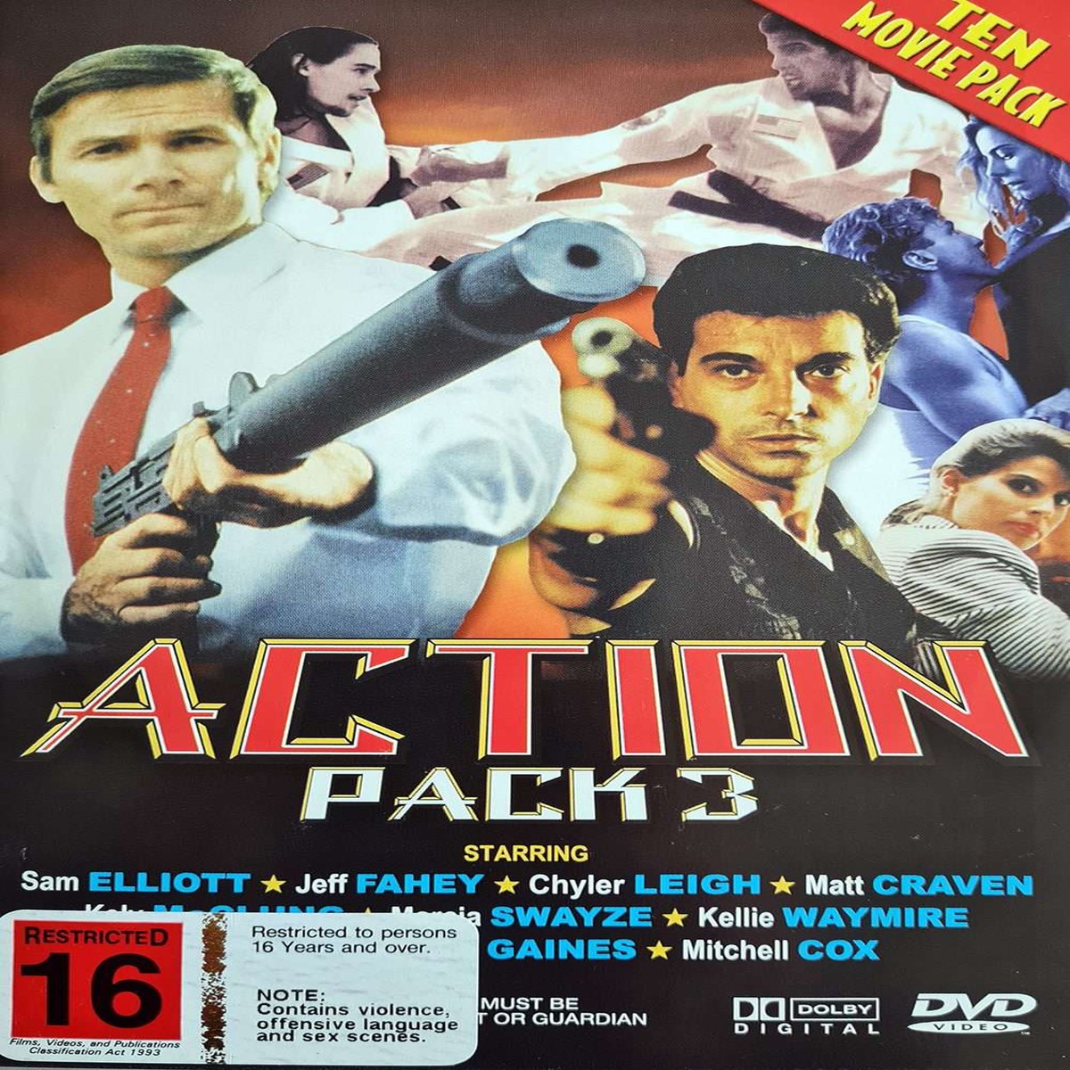 10 Movie Value Pack (Action Pack Volume 3) (DVD)