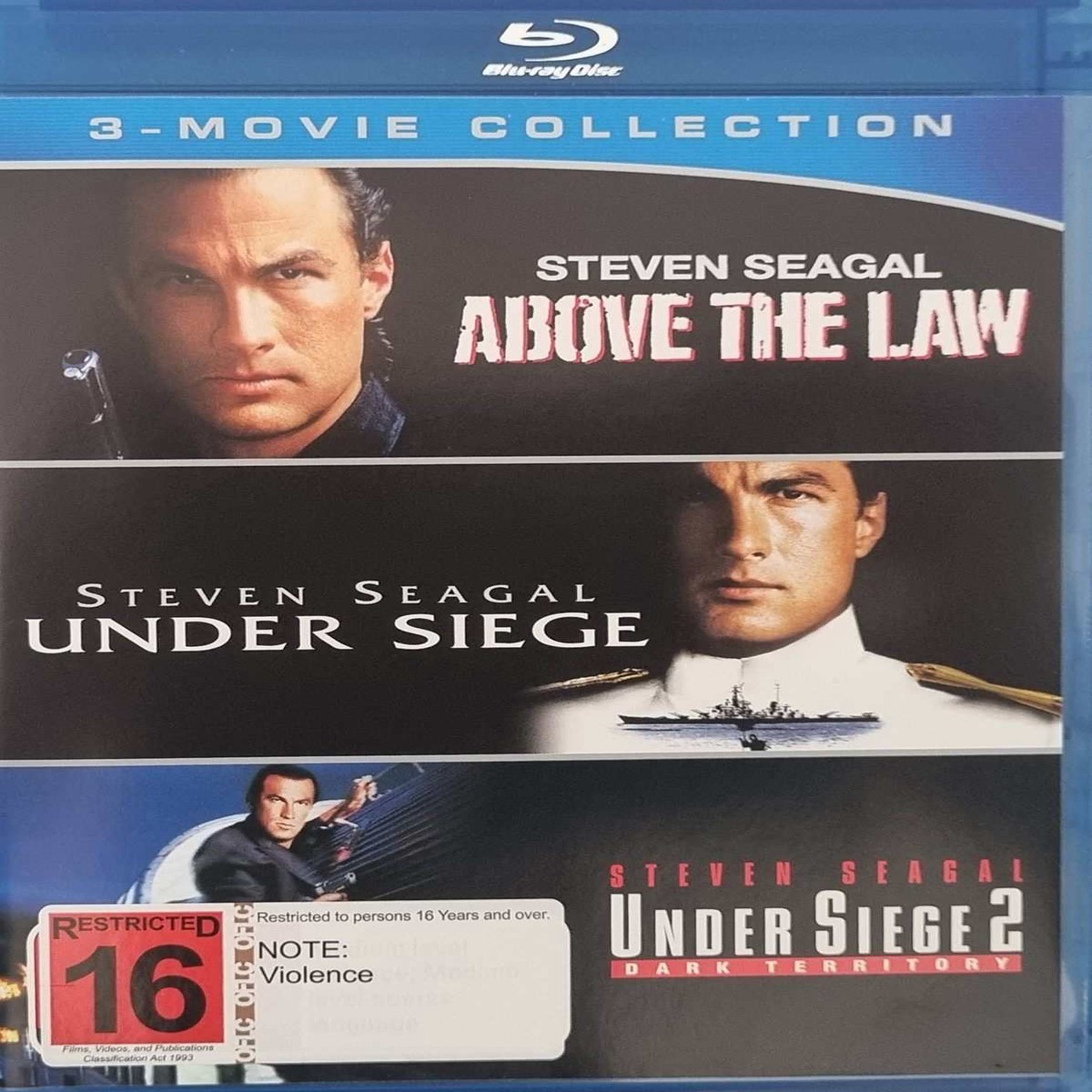 Above the Law Under Siege Under Siege 2 - 1995 (Blu Ray)