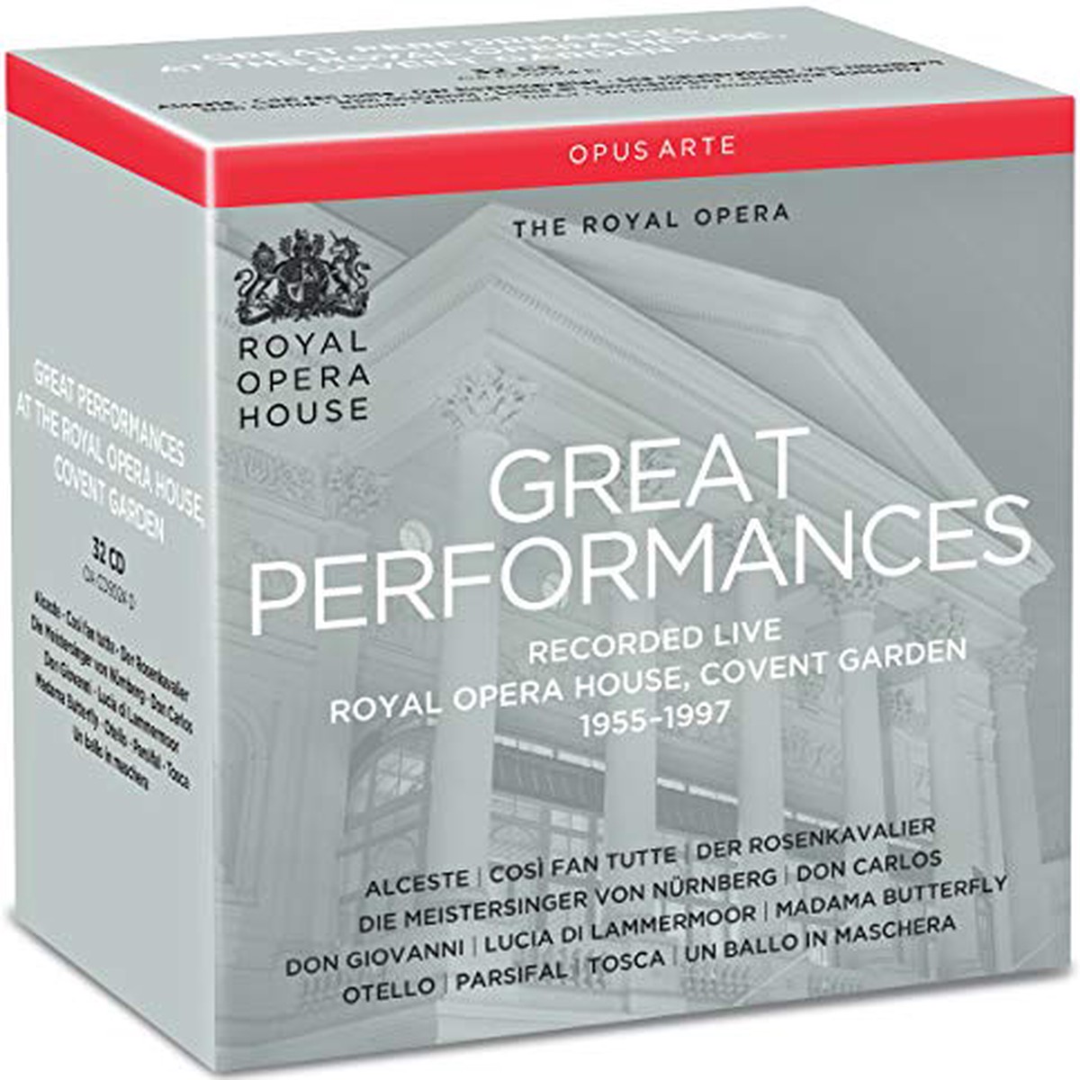 Various - Great Performances Box Set Opus Arte OACD9024D CD