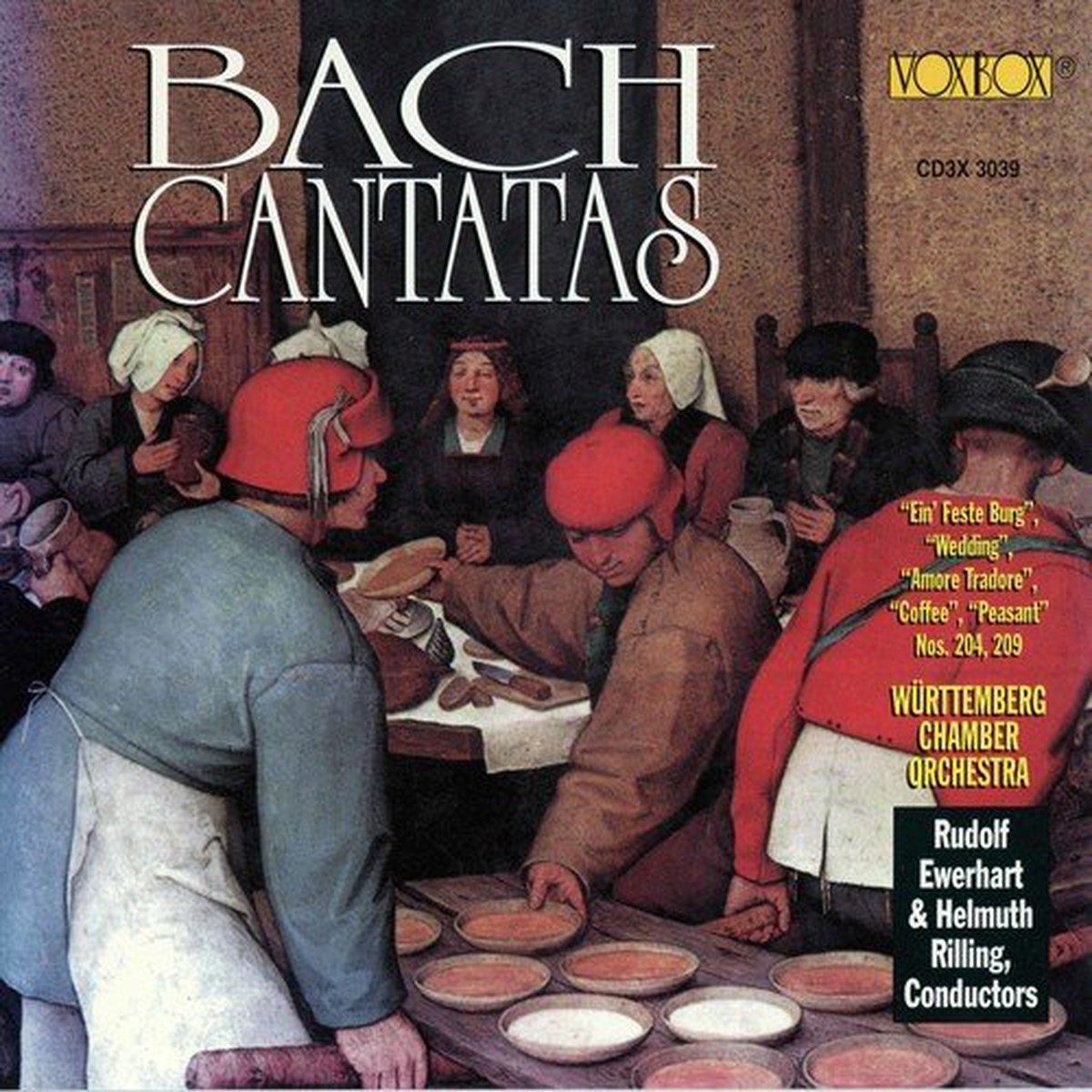 Ewerhartrillingwurtt Co - Johann Sebastian Bach Cantatas CD