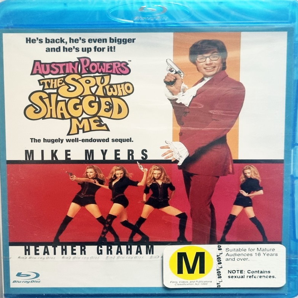 Austin Powers The Spy Who Shagged Me (Blu Ray) Brand New - 1999