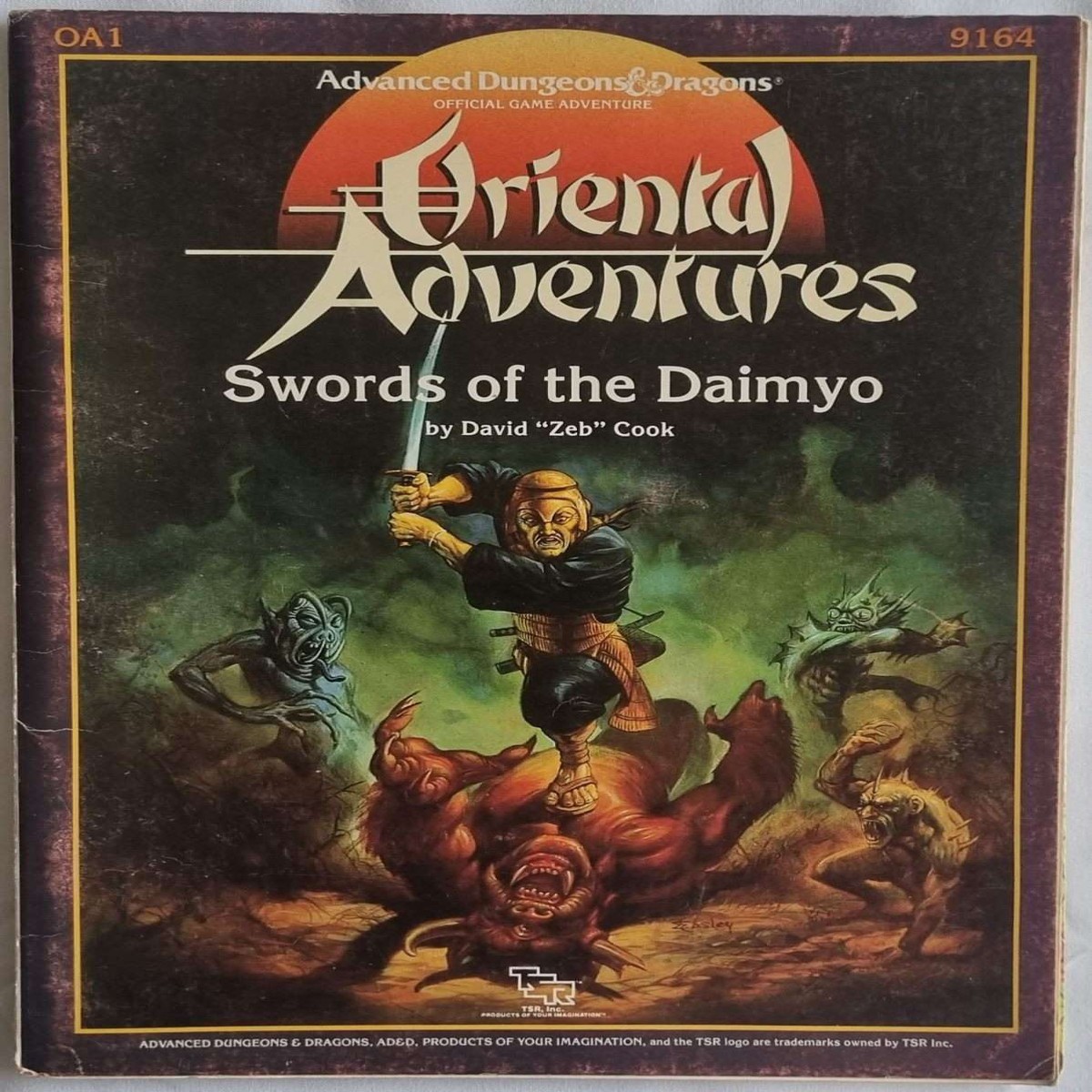 ADD - Oriental Adventures - Swords of the Daimyo (OA1 9164)