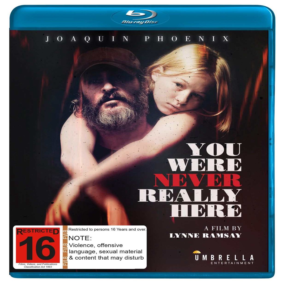 You Were Never Really Here (Blu Ray) Brand New - 2017