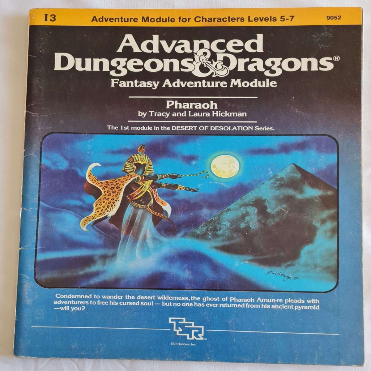 Advanced Dungeons and Dragons Module - Pharoah (I3 9052)