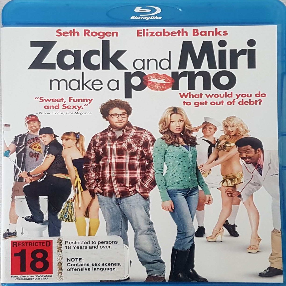 Zak and Miri Make a Porno - 2008 (Blu Ray)