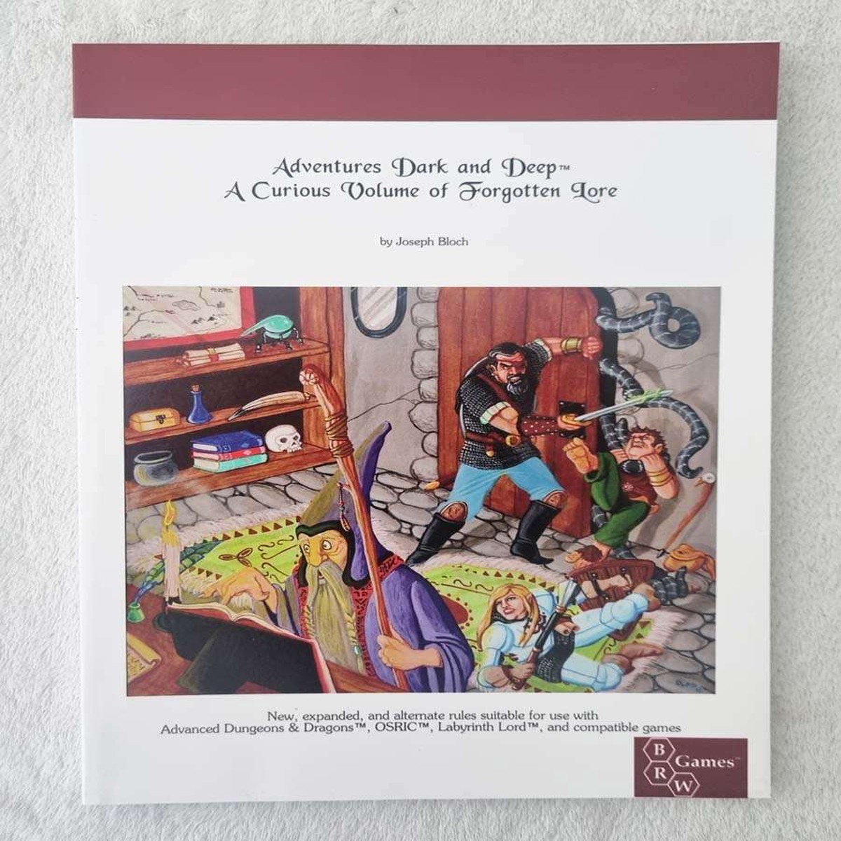 Adventures Dark Deep - A Curious Volume of Forgotten Lore
