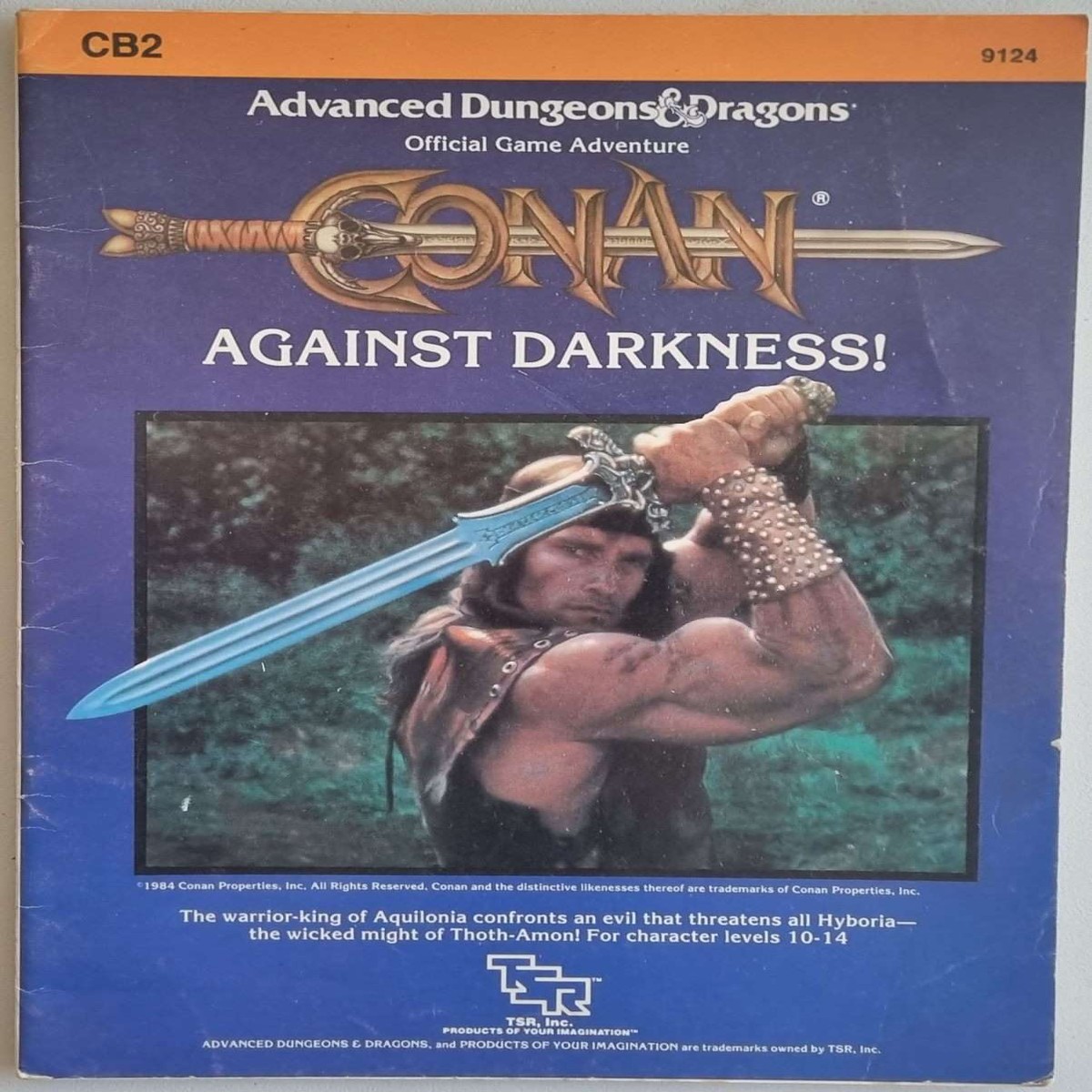 Advanced Dungeons and Dragons Module - Conan Against Darkness (CB2 9124)