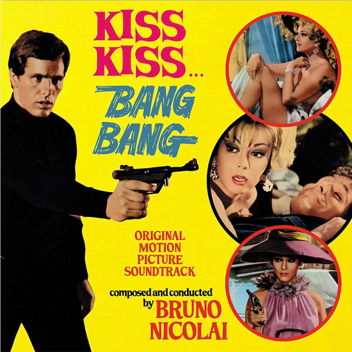 Bruno Nicolai - Kiss Kiss Bang Bang OST LP (2025 RSD Unofficial Release)