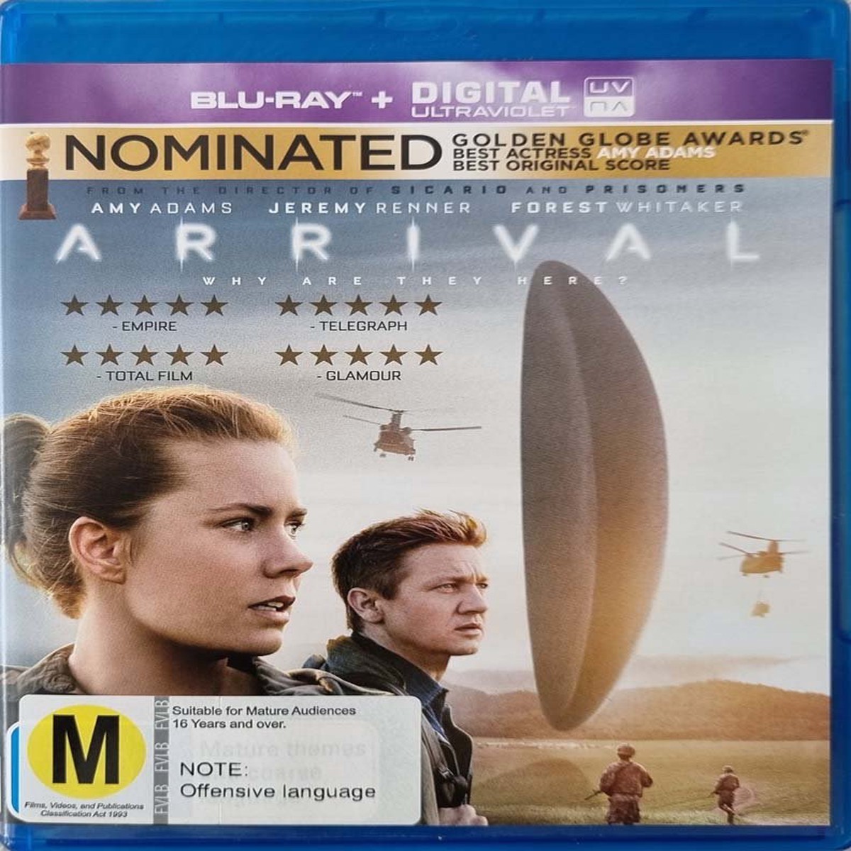 Arrival - 2016 (Blu Ray)