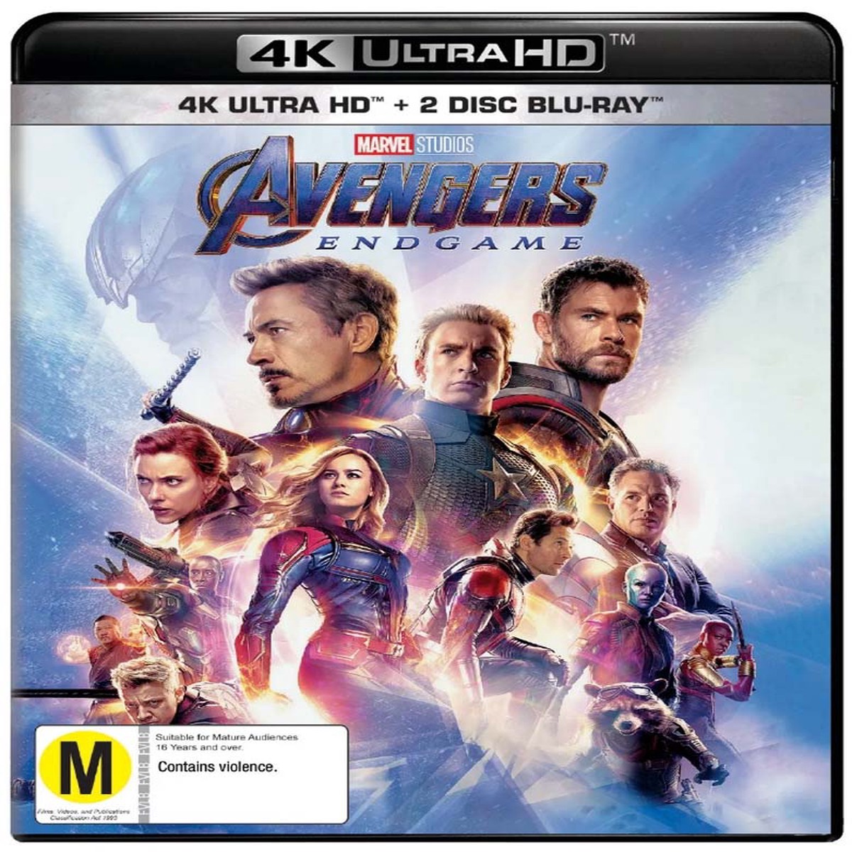 Avengers Endgame (4K UHD) 2 Disc Blu-ray - 2019
