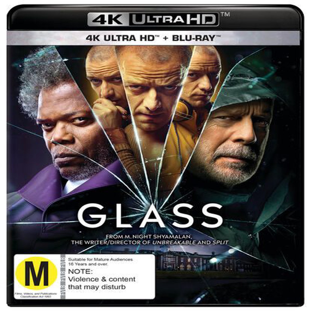 Glass (4K UHD) Blu-ray - 2019