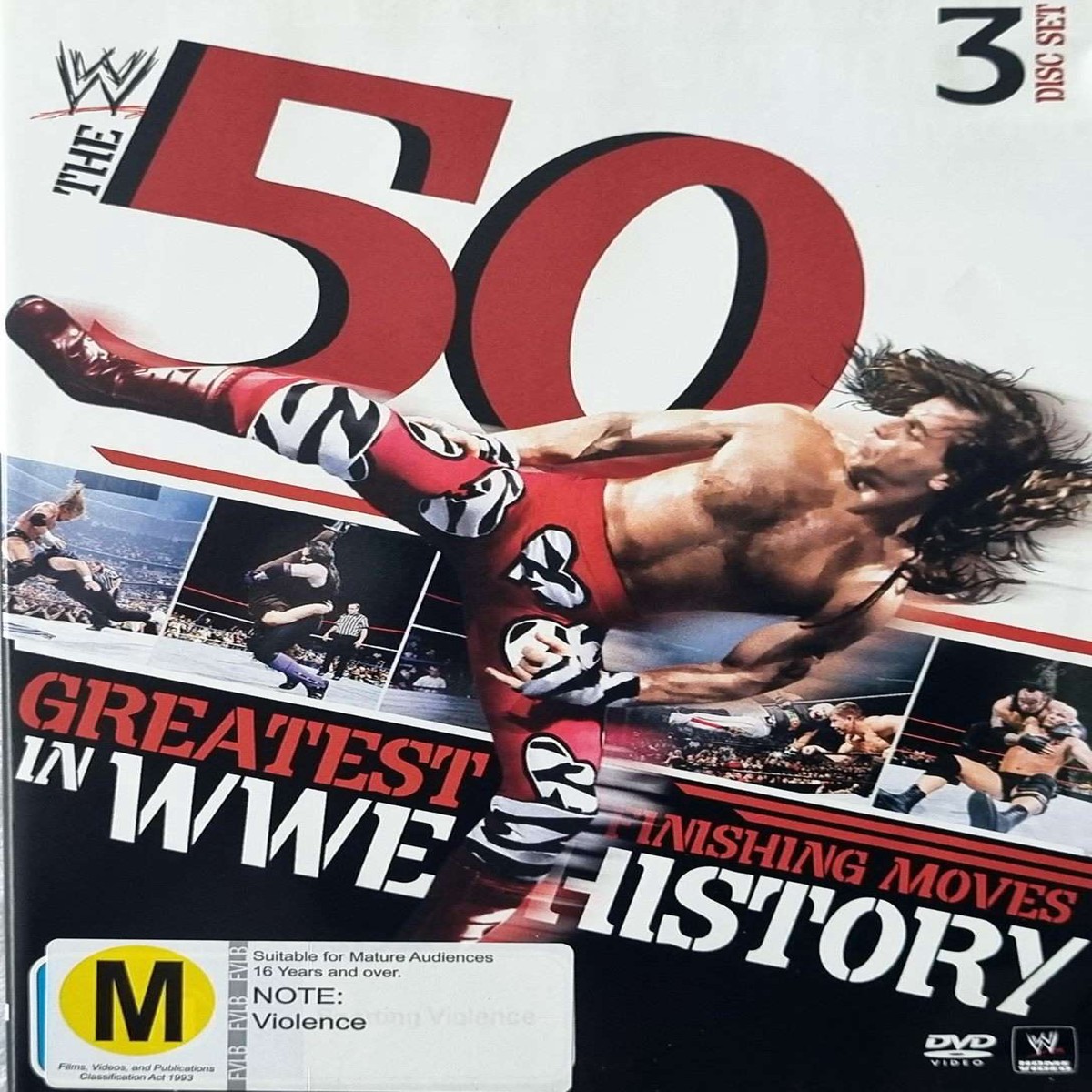 WWE The 50 Greatest Finishing Moves in WWE History (3 Disc Set) (DVD)
