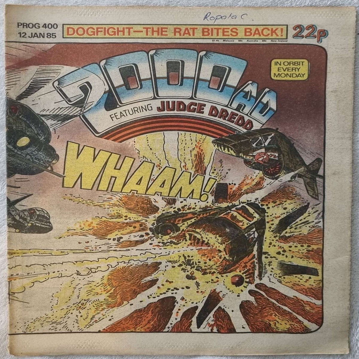 2000 AD Prog 400