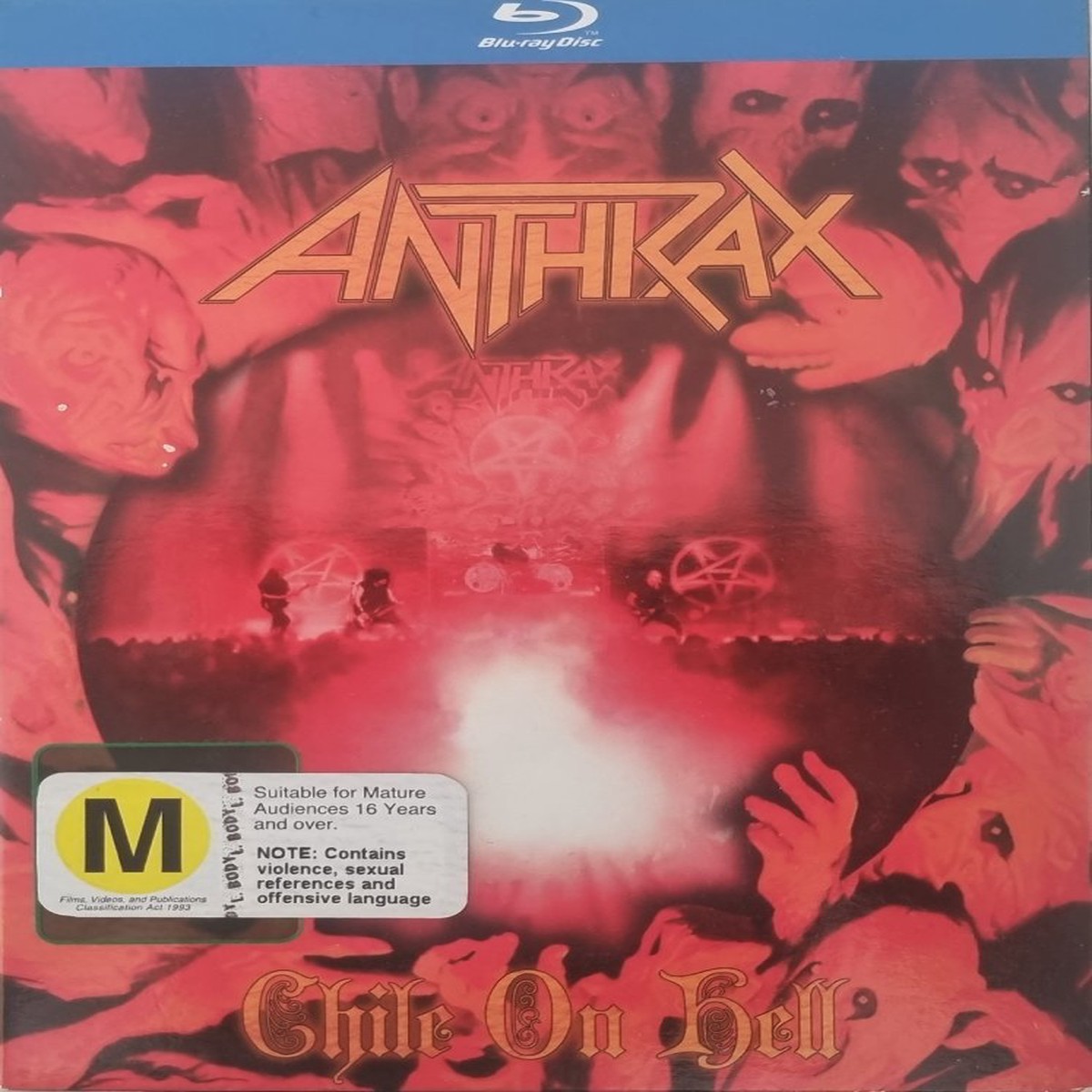 Anthrax - Chile on Hell - 2014 (Blu Ray 2 CD)