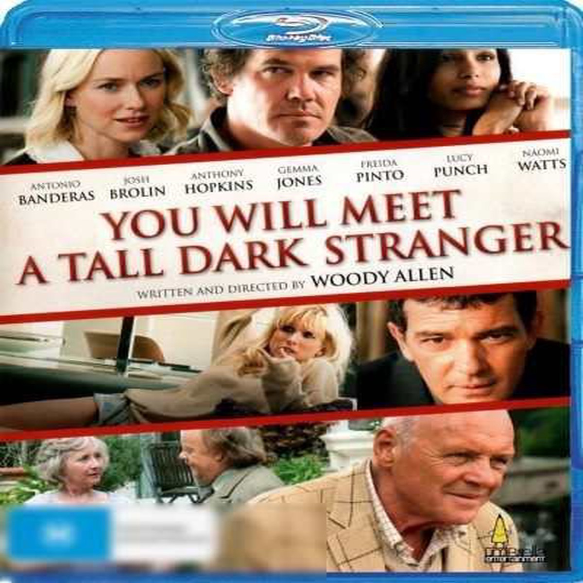 You Will Meet a Tall Dark Stranger - 2010 (Blu Ray)