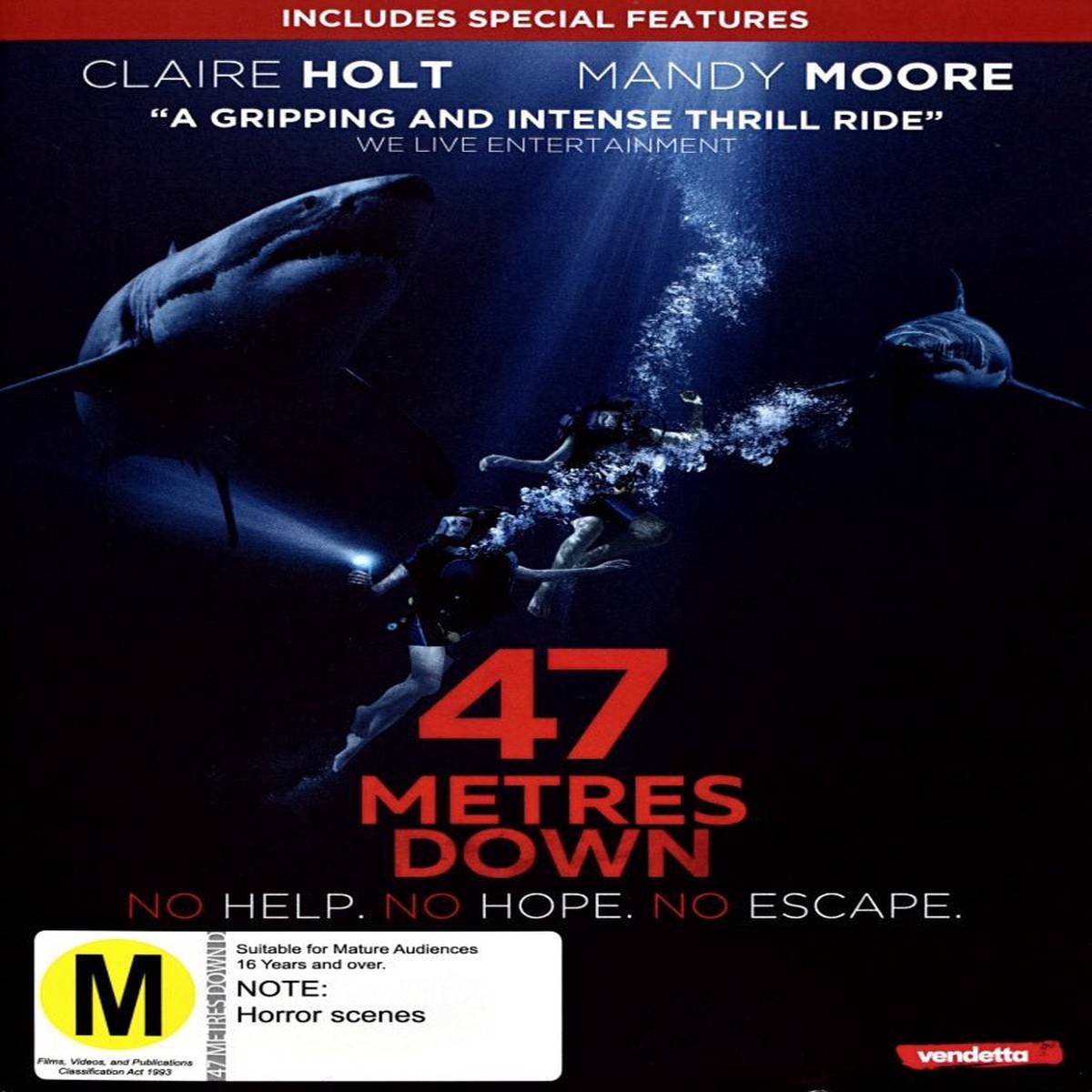 47 Meters Down - 2017 (DVD)