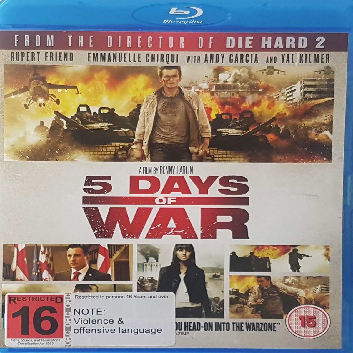 5 Days of War - 2011 (Blu Ray)