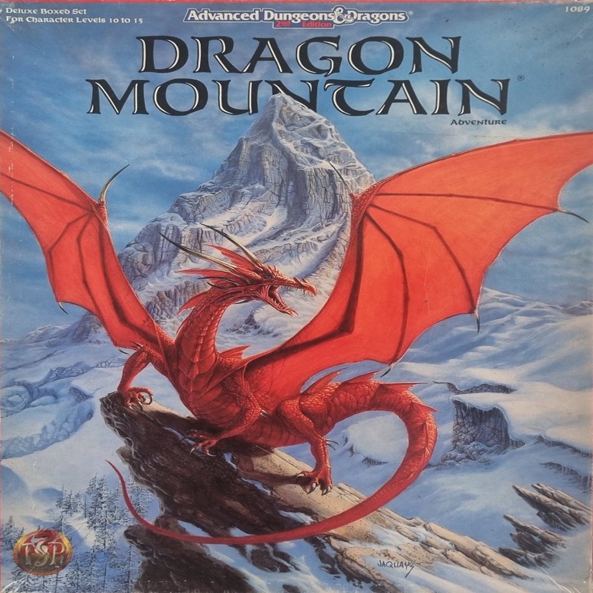 Advanced Dungeons and Dragons Dragon Mountain